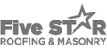 Five Star Roofing & Masonry Logo